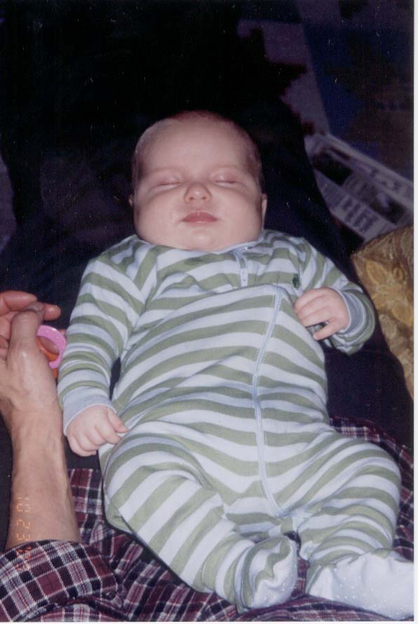 Picture of Cade Sleeping
